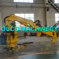 Hydraulic Knuckle Telescopic Arm Barge Lift  Cranes